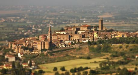 CASTIGLION FIORENTINO Chianina Valley